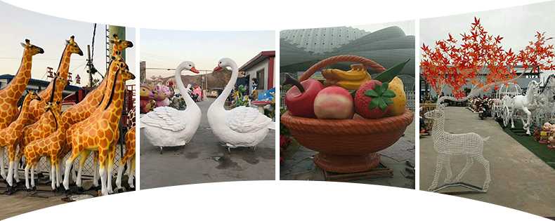 仿真景觀擺件，卡通景觀雕塑