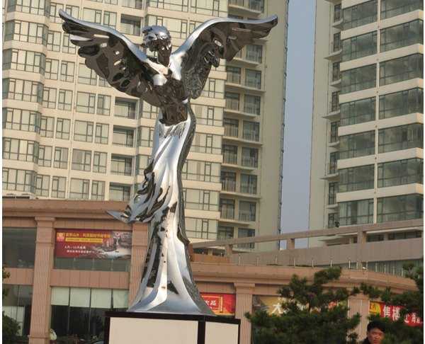 不銹鋼人物雕塑,不銹鋼雕塑工廠